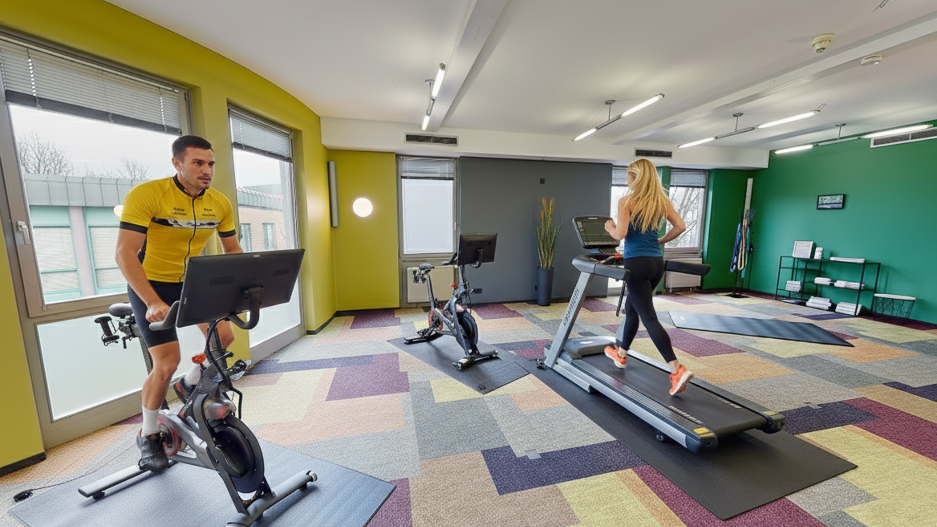 Unser Sauna- und Fitnessbereich Unser Sauna- und Fitnessbereich